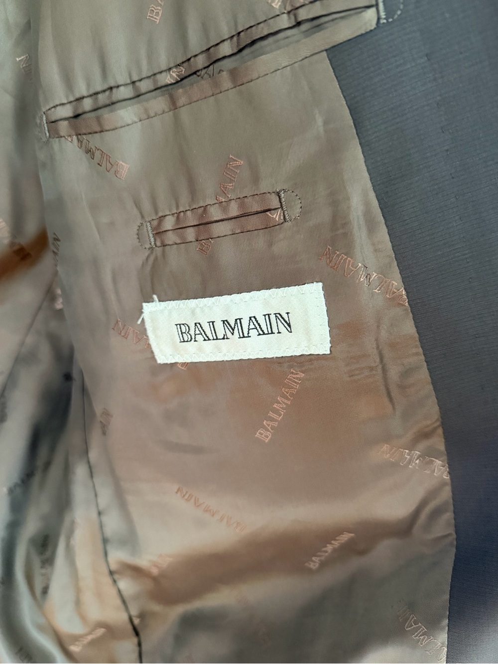 NEW Big & Tall Men’s Brown Balmain Blazer